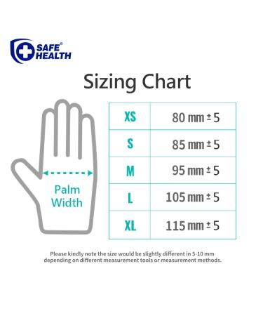 Vinyl Exam Gloves - Latex-Free, Powder-Free, Clear - Large 100 Pcs Box - 3.5 mil Medical Grade - for Nursing, Office, Kitchen, Pet Care, Cleaning - Buy Online on GoSupps.com