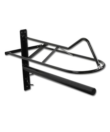 WALDHAUSEN saddle holder with saddle pad bar metal black