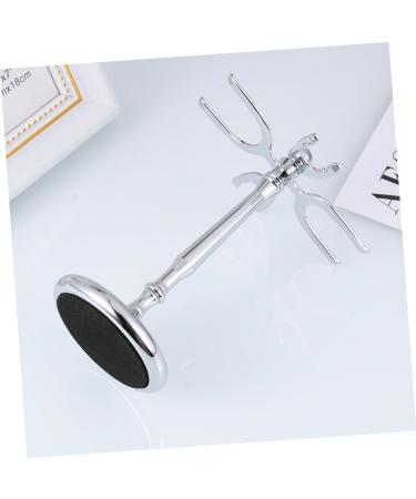 Balacoo Stainless Steel Shaving Brush Holder & Razor Rack - Wall-Mounted Mustache Brush & Razor Storage with Strong Adhesive Dual Bracket Design - Buy Online on GoSupps.com