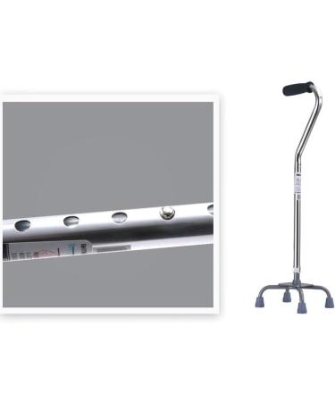 Walking Stick Height Adjustable Flexible and Durable Walking Aid Mobility Aid Adjustable from 28-37 Inches Lightweight Aluminum for Men Women - Buy Online on GoSupps.com