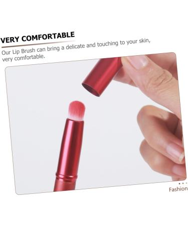 Ipetboom Lip Brush Lipstick Makeup Brush No Crease Hairpin Black Lip Makeup Brush Lipstick Brush Applicator Eye Shadow Brush Lipstick Applicator Miss Artificial Fiber Lip Gloss Portable - Buy Online on GoSupps.com