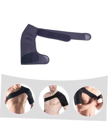 Adjustable Shoulder Guard Brace | Shoulder Immobilizers & Harness | Stability Protector | Fitness & Support | 66x24x1CM Black - Buy Online on GoSupps.com