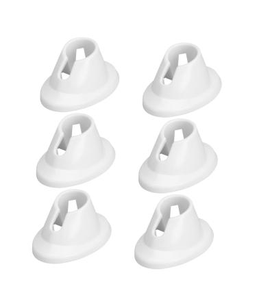 SOESFOUFU Set of 6 Brown Gel Polish Holders