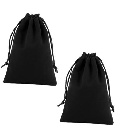 LIFKOME Hair Dryer Pouch Baggies Jewelry Pouches Draw Bags Blow Dryer Bag M Black 18*23cmx2pcs Blackx2pcs - Buy Online on GoSupps.com