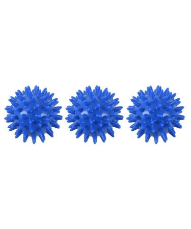 Balawin 3Pc Massage Ball Soft FOR Palm Feet Arm Neck Blue 5.5CM