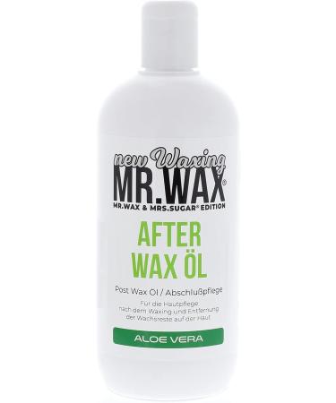 Mr. Wax After Wax Oil with Aloe Vera - 500ml | Ultimate Aftercare & Residue Removal for Waxing - Buy Online on GoSupps.com