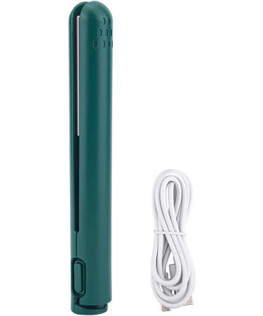 Buy Mini 2 in 1 Portable Hair Straightener - Green Flat Iron with 3D Floating Plates & Smart Keep Warm Function | International Shipping - Buy Online on GoSupps.com