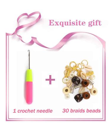 SOKU Pre Stretched 24 Pink Braiding Hair 4 Packs - Synthetic Fiber Crochet Twist Braids - Soft Yaki Straight Texture - 24 Inch (Pack of 4) - Buy Online on GoSupps.com