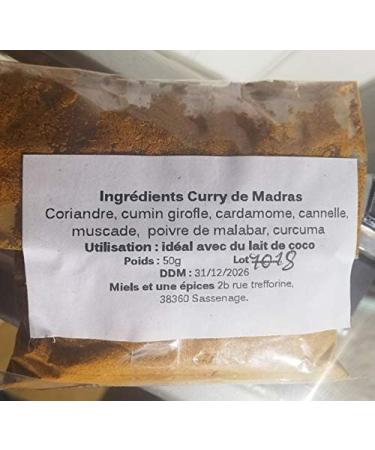 Madras Curry - 50g sachet - Buy Online on GoSupps.com