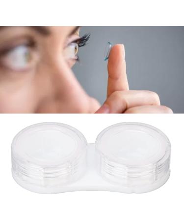 Jonlaki Mini-Colored Contact Lens Holder with Tweezers - Portable Storage for Daily & Home Use | International Shipping Available - Buy Online on GoSupps.com