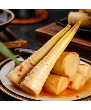 Chinese Hand Peeled Bamboo Shoots 500g/pack Pickled Vegetables Pickled Pepper Crispy Bamboo Shoots Fresh Mountain Pepper Bamboo Shoots Ready-to-eat Spicy Snacks (Mountain Pepper Flavour 1 Pack) Mountain Pepper Flavour 1 pack - Buy Online on GoSupps.com