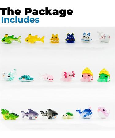 Shop Ayomika Miniature Fairy Garden Accessories & Figures - DIY Micro Landscape Ornaments with Animals & Houses for Garden Decor - Buy Online on GoSupps.com