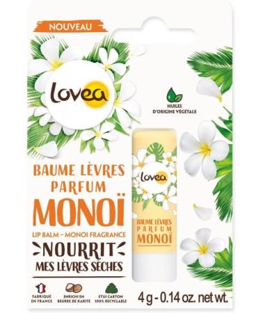 LOVEA - Mono Lip Balm X1 - Pack of 4 - Sold in Packs - Buy Online on GoSupps.com