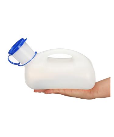 Portable Urinals 1200ML Unisex Portable Urine Urinal Toilet Aid Bottle for Traveling Camping Outdoor with Women Adapter for Men Women