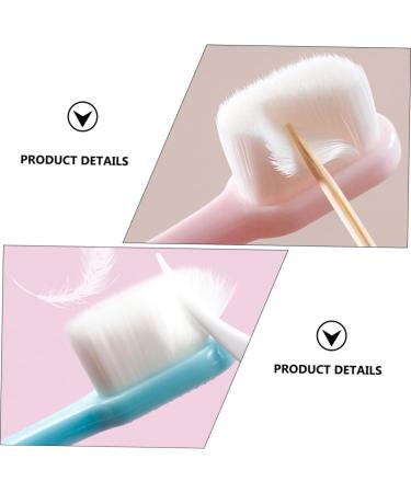 Beavorty 4-Piece Brass Hair Toothbrush Set for Adults | Soft Bristle Body Care Toothbrushes - Buy Online on GoSupps.com