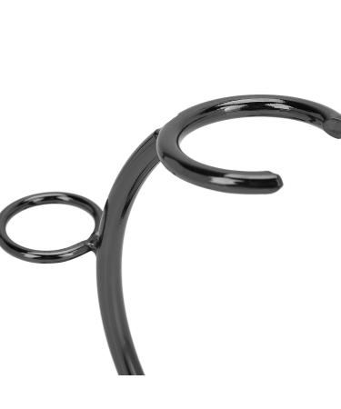 Stainless Steel Razor Holder - Modern Hygienic Stand for Men's Razors | Quick Drying Bathroom Accessory (Black) - Buy Online on GoSupps.com