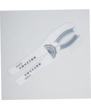 Angoily 10pcs Eyelash Measuring Ruler Lash Supplies Eye Lash Extension Starters Kit Lash Ruler Curly Mascara - Buy Online on GoSupps.com