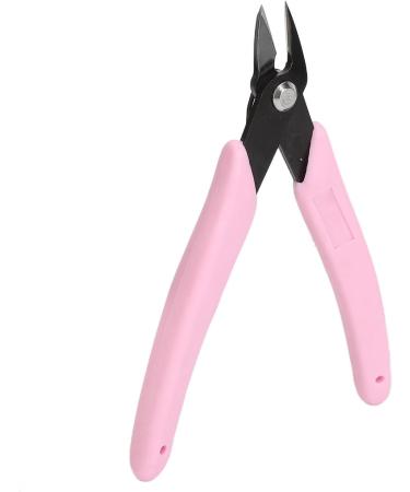 Nail Cuticle Clipper Automatic Rebound Ergonomic Anti Slip Inline Spring Stainless Steel Cuticle Trimmer for Home for Fingernail (Pink) - Buy Online on GoSupps.com