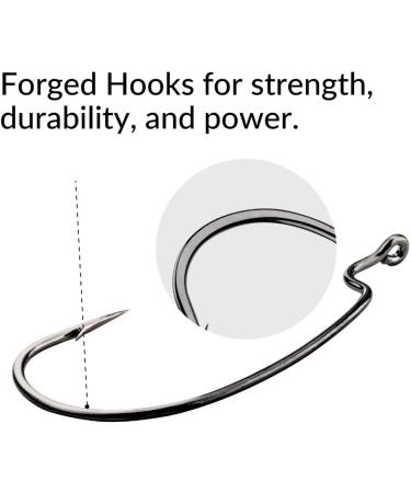 THKFISH Offset Work Hake Fishing Hook Set - 50/100 PCS Drop Shot Rubber Jigs - Best Fishing Kit for International Shipping - Buy Online on GoSupps.com