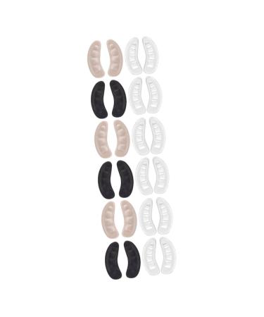 GLEAVI 12 Pairs Anti-wear Stickers for High Heels Heel Inserts Cushions Comfortable Womens Dress Shoes Heel Pad Inserts Heel Grip Pads High Heels Comfort Pads Women's Sandals Insole
