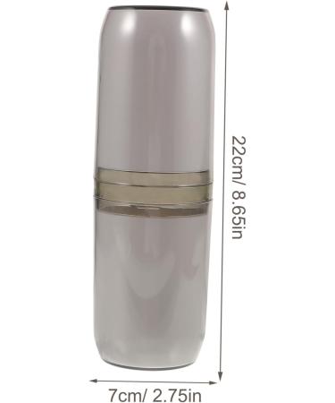 Buy Hapinary Box Racchante Travel Toothbrush Case & Cups - Portable Travel Toothbrush Holder & Toothpaste Etui - Ideal for International Journeys - Buy Online on GoSupps.com