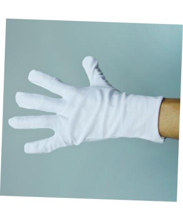 MAGICLULU Cotton Work Gloves 12 Pairs Factory Gloves Cotton Gloves Lengthen Work White Gloves White Work Gloves - Buy Online on GoSupps.com