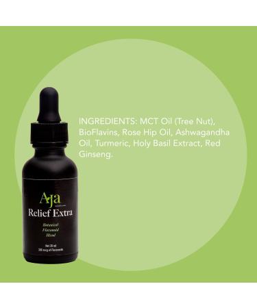 Aja Relief Extra Tincture - 30ml Natural Discomfort Relief | Fast Worldwide Shipping - Buy Online on GoSupps.com