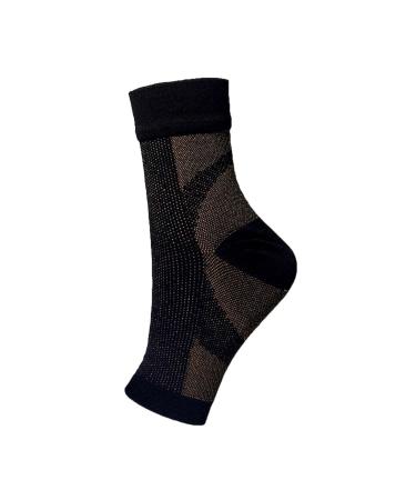 2 pairs of ankle compression socks for women and men sleeves 20 30 mmHg open toe area compression socks for plantar fasciitis (color: e size: 2x large) 2x large e