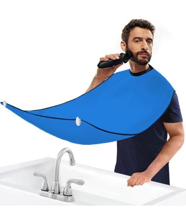 Ggufay 1 piece 117 * 78cm Bart apron bibs for the bare trash with 2 suction cups waterproof beard trimming catcher cape beard trim apron & shaving cloak gifts for men - Buy Online on GoSupps.com