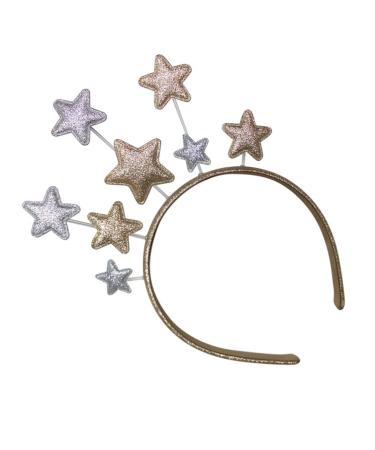 Frcolor Stars Hair Rifts Glitter Crown Headband - Party Costume Hair Bands for Birthdays Christmas & New Year - Kids Hair Accessories & Photo Props - Buy Online on GoSupps.com