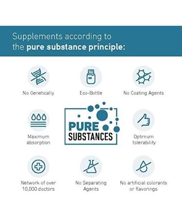 Biogena Omega 3 DHA Vegan: Plant Based Supplement from Algae Oil for Improved Omega-3 Supply (60 Capsules one a Day) - Buy Online on GoSupps.com