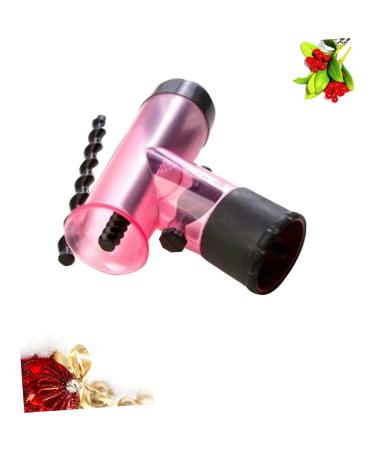 Premium Hair Rollers Dryer - Curly Hair Tools & Nozzle | Rosy 21.5x16x6.3cm | International Shipping Available - Buy Online on GoSupps.com