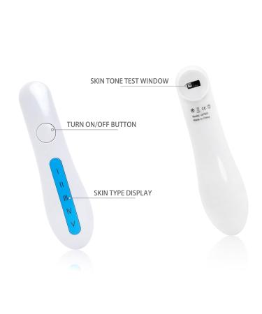 Smart Portable Skin Color Tester | Facial Analyzer & Tone Sensor for Beauty Treatments - Accurate Skin Care Solutions - Buy Online on GoSupps.com