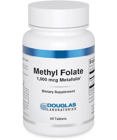 Douglas Laboratories Methyl Folate L-5-MTHF | 1,000 mcg Metafolin Identical to The Naturally Occurring Form of Folate to Support Overall Health * | 60 Tablets Standard Packaging