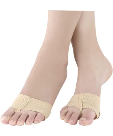 Healifty Kids Dance Foot Thongs Toe Protector Front Pads - Beige (1 pair) - Buy Online on GoSupps.com