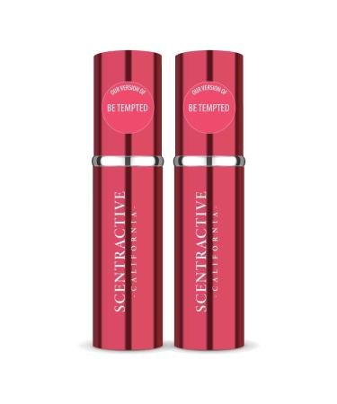 CA Perfume Impression of Donna K. Be Tempted For Women Replica Version Fragrance Dupes Concentrated Long Lasting Eau de Parfum Spray Refillable Atomizer Bottle 0.17 Fl Oz/5ml-X2 DONNA K. BE TEMPTED IMPRESSION 0.34 Fl Oz (Pack of 1)