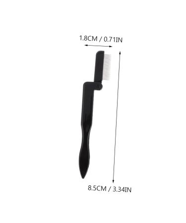 Beavorty 3pcs Folding Steel Eyebrow Combs & Eyelash Separators - Disposable Eyelash Brushes for Extensions & Mascara - Beauty Tools for Flawless Lashes - Buy Online on GoSupps.com
