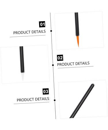 POPETPOP 200 Pcs Disposable Eyelash Brush Makeup Brush Lash Applicator Cosmetic Eye Brush Tool Girl 10x0.2cmx2pcs As Shownx2pcs - Buy Online on GoSupps.com