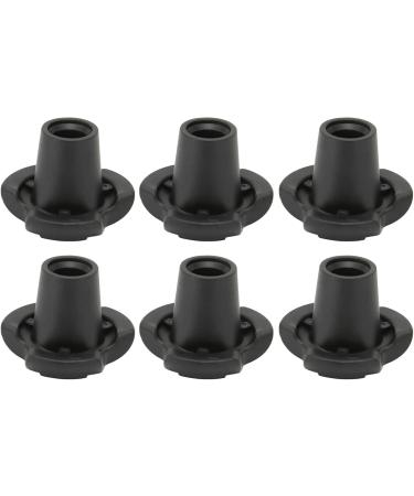 Crutches legs cane tips 16 mm for ID multipurpose chairs 6 pieces - Buy Online on GoSupps.com