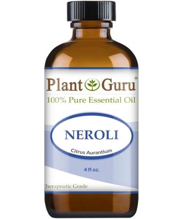 Neroli Essential Oil (Citrus Aurantium) 4 oz 100% Pure Undiluted Therapeutic Grade. - Buy Online on GoSupps.com