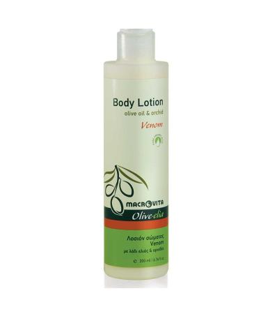 MACROVITA OLIVE-ELIA VENOM MOISTURIZING BODY LOTION OLIVE OIL & ORCHID 200 ML.