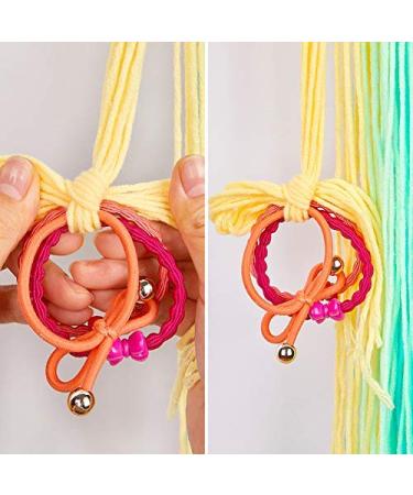 Beinou Unicorn Hair Clips Holder - Rainbow Tassels & Headband Organizer for Unicorn Theme Party - Buy Online on GoSupps.com