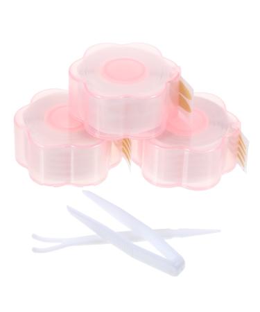 Housoutil 3 Rolls Lace Double Eyelid Sticker Lifting Belt Instant Eyelid Stickers Double Eye Lift Tape Eyes