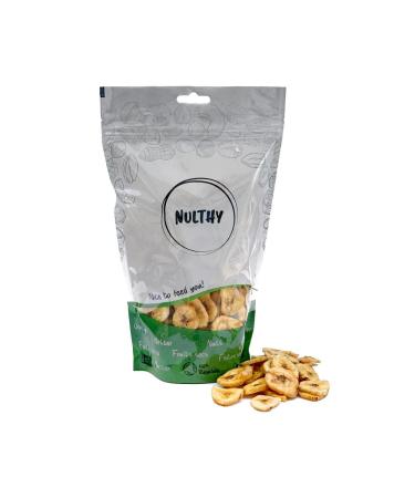NULTHY - Chips de Bananes Biologiques 1kg - Fruits Secs - Cultiv s Biologiquement - Sans Gluten - Vegan