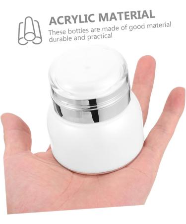 FRCOLOR Cream Lotion Dispenser Press-type Container Lotion Container Cream Holder Acrylic Bottle for Cream Leak-proof Cream Jars Acrylic Acid Travel Multifunction Bottled - Buy Online on GoSupps.com