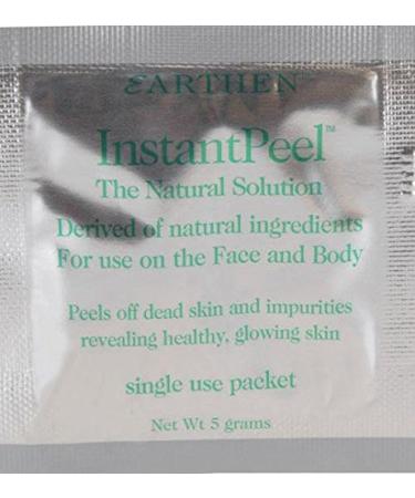Earthen SkinCare InstantPeel Natural Dead Skin Remover Exfoliant - Hypoallergenic & Safe for Sensitive Skin - 6 Packets/Box (2-Pack) - Buy Online on GoSupps.com