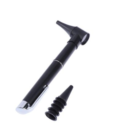 Mini-ear-otoscope kit 4x-enlarged ear-scope portable earry otoscope test ear-nose infection detector for students nurses home use without battery