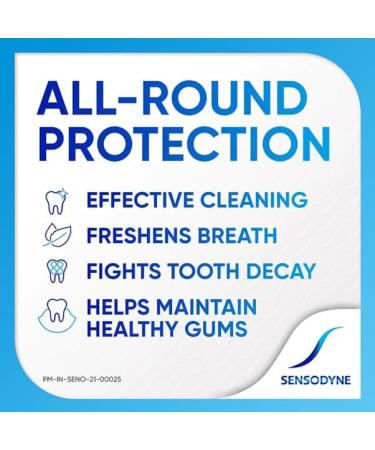 Sensodyne Toothpaste for Sensitive Teeth - Strong Teeth & Healthy Gums Fresh Gel 2.64 oz (75g) - Buy Online Internationally - Buy Online on GoSupps.com