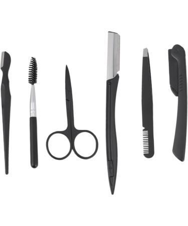 FRCOLOR 18 Pcs Eyebrow Trimming Set & Dermaplaning Tools - Facial Hair Removal Razor Brow Comb and Shaver Kit - Perfect for Grooming - Buy Online on GoSupps.com