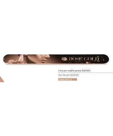 Blue Farm | Rose Gold Nail File grit 150/240 XR2-LC - Buy Online on GoSupps.com
